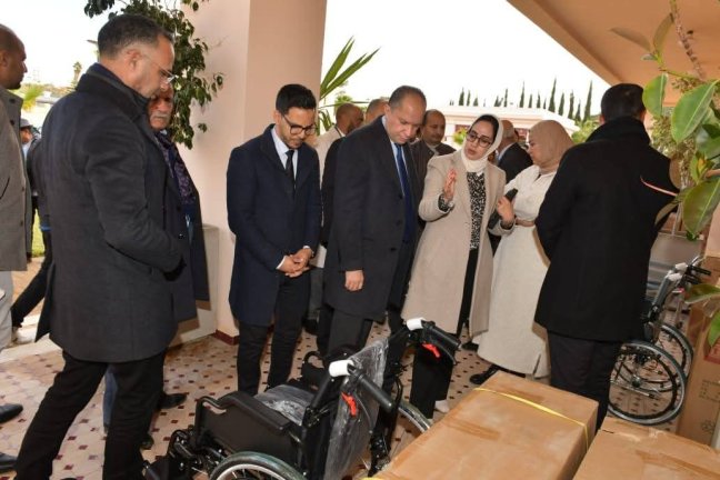 عبد المومن طالب عامل إقليم اليوسفية يترأس لقاء تواصليا إشعاعيا لفائدة الأشخاص في وضعية إعاقة تأكيدا لنهج الإدماج والتضامن.  