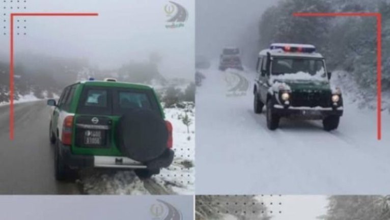 الثلوج تغلق الطرق بهذه الولايات  ي  