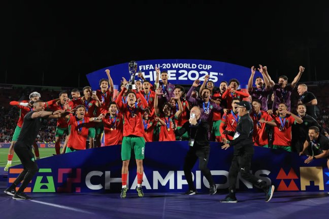 أشبال الأطلس يحققون اللقب العالمي في تشيلي  